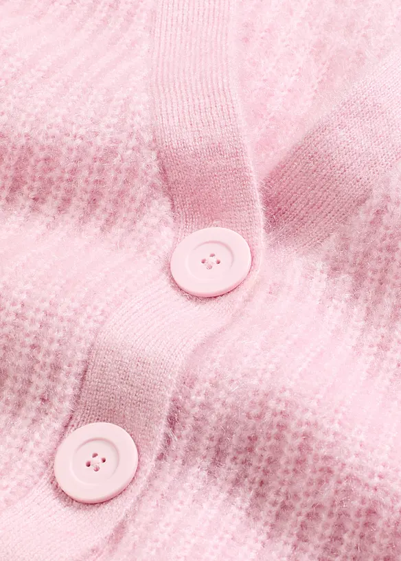 Gilet en grosse maille c&ocirc;tel&eacute;e, bonprix