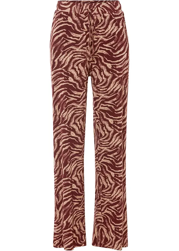 Pantalon fluide en jersey viscose, bonprix