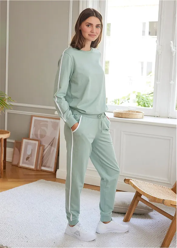 Ensemble de survêtement 100% coton (ens. 2 pces), bonprix