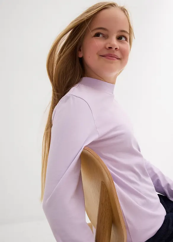 Lot de 2 sous-pulls à col roulé, bonprix