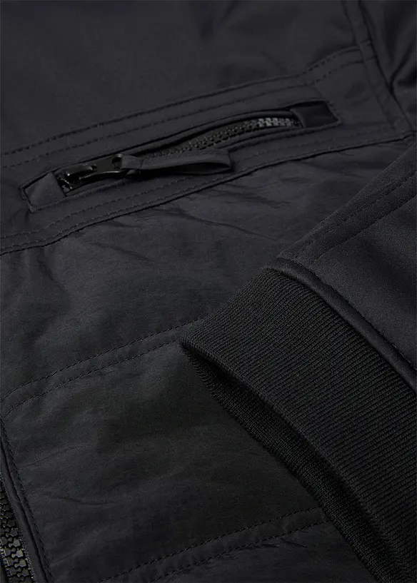 Blouson rembourré pour l'hiver en softshell, bonprix