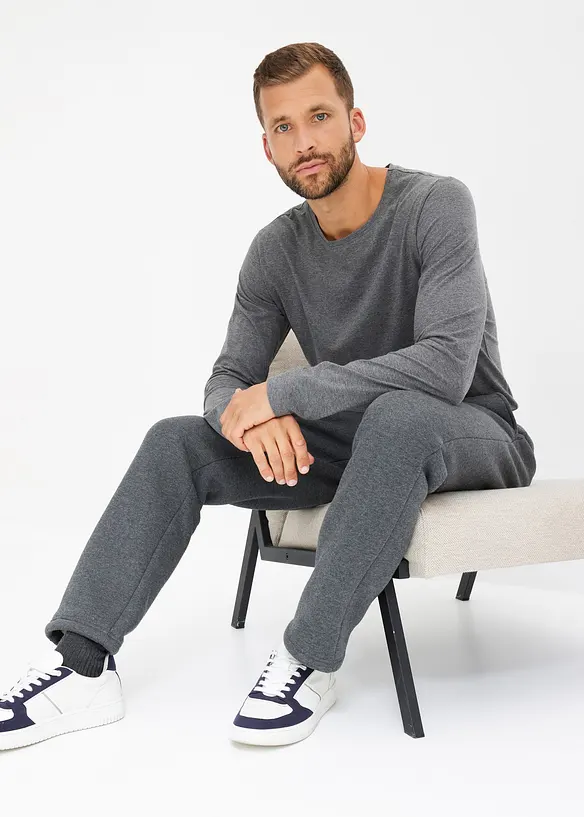 Pantalon de jogging avec doublure chaude, bonprix