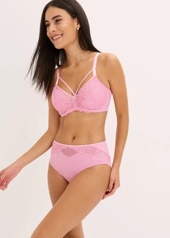 Slip Maxi avec dentelle délicate, bonprix