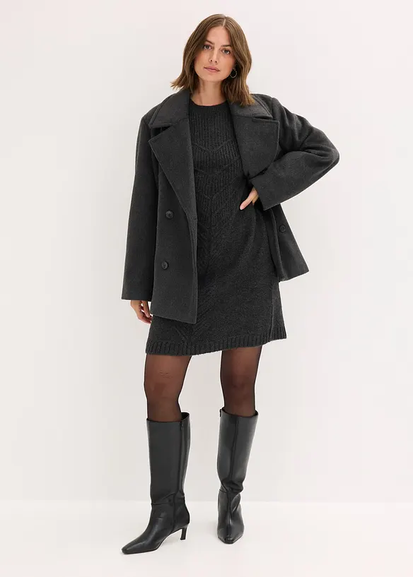 Robe en maille, bonprix