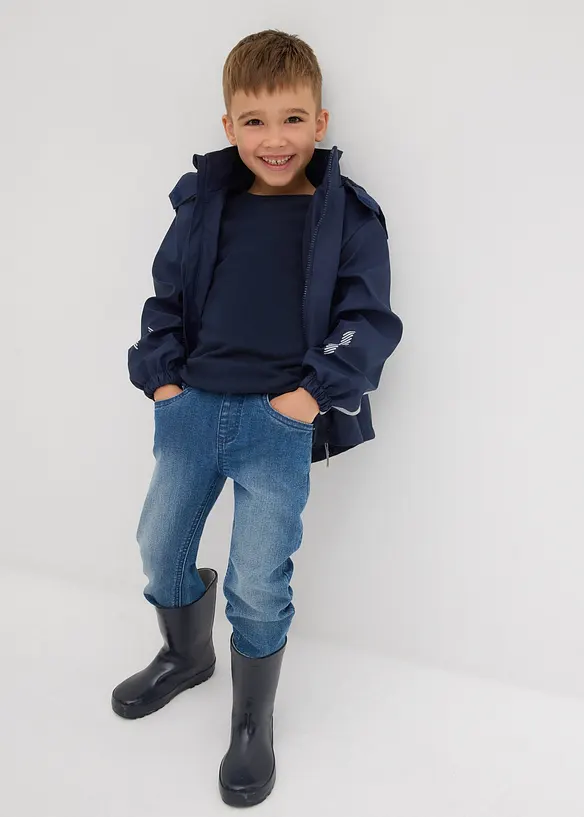 Lot de 2 sweats en coton mélangé, bonprix