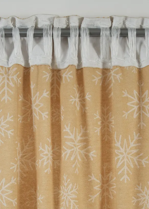 Rideau en jacquard coton (1 pce), bonprix