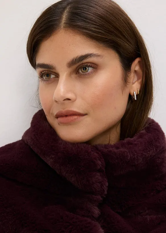 Manteau pelucheux, bonprix