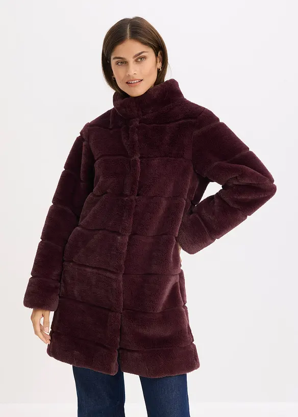 Manteau pelucheux, bonprix