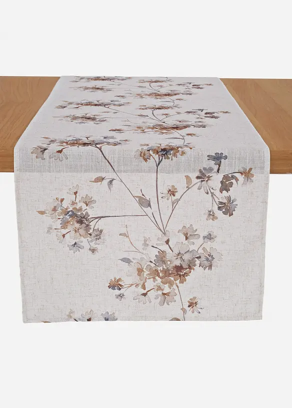 Chemin de table contenant du lin, bonprix