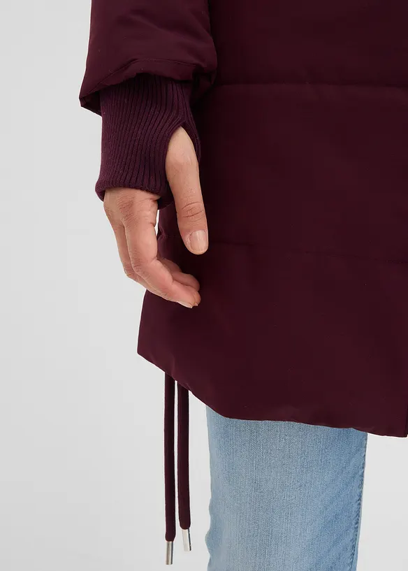 Longue doudoune outdoor, déperlante, bonprix