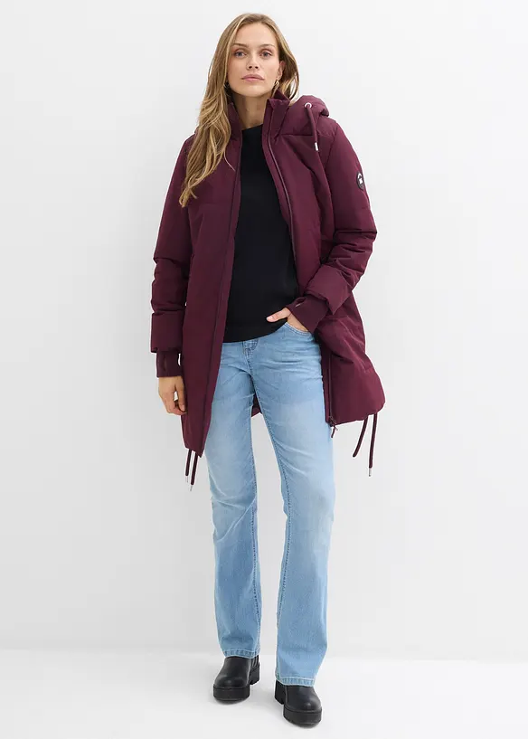 Longue doudoune outdoor, déperlante, bonprix