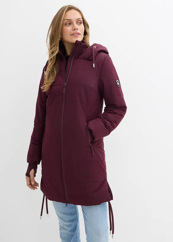 Longue doudoune outdoor, déperlante, bonprix