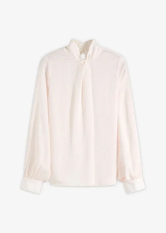 Blouse fluide en satin, bonprix