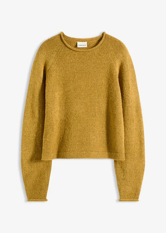 Pull col rond, bonprix