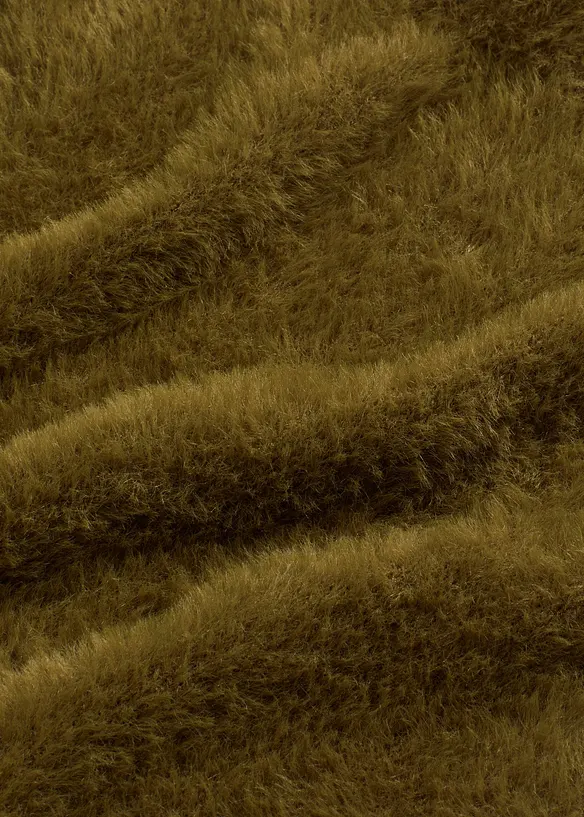 Jupe en maille poilue toute douce, bonprix