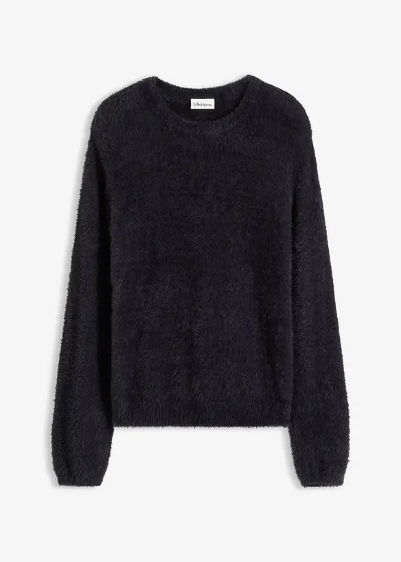 Pull aspect peluche, bonprix