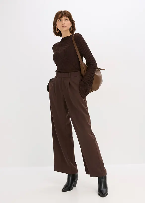 T-shirt en maille semi-transparent, bonprix