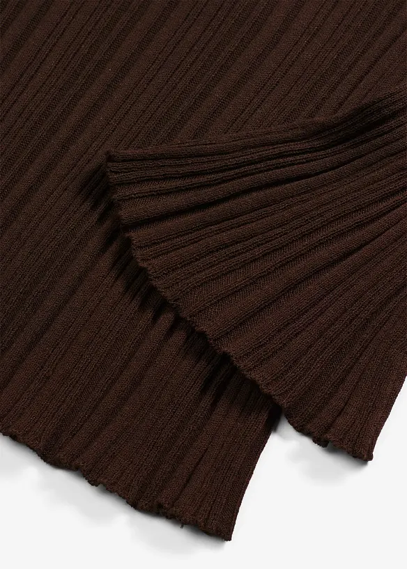 T-shirt en maille semi-transparent, bonprix