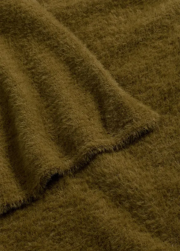 Pull oversize avec écharpe, bonprix