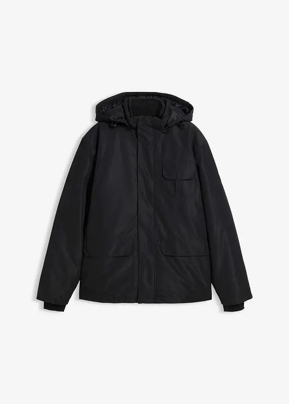 Parka d’hiver 3en1 avec gilet intérieur amovible en polaire, bonprix