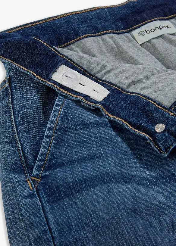 Jean cargo loose, doublure chaude en jersey, fuselé, bonprix