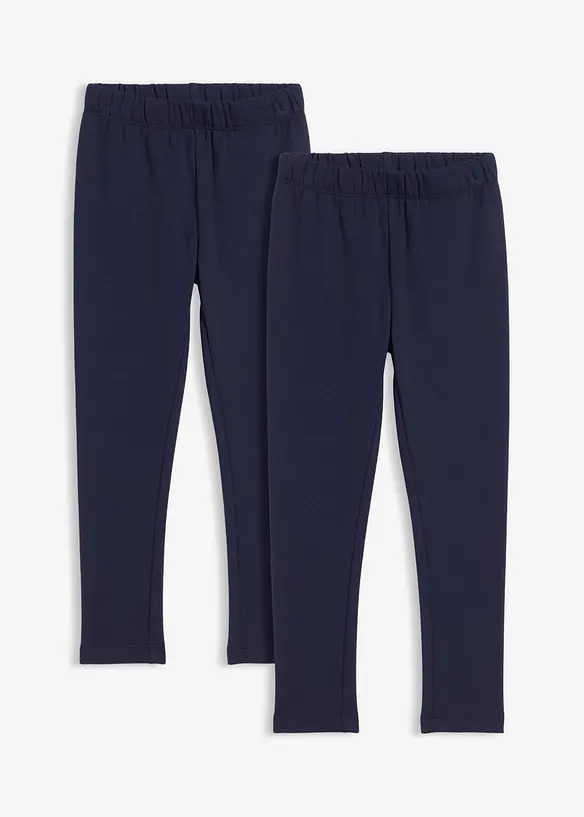 Lot de 2 leggings thermiques, bonprix