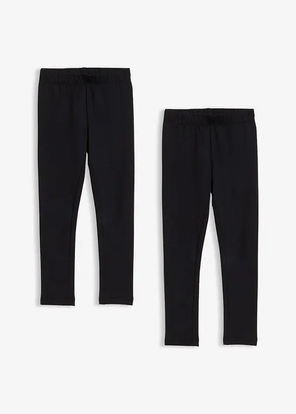 Lot de 2 leggings thermiques, bonprix