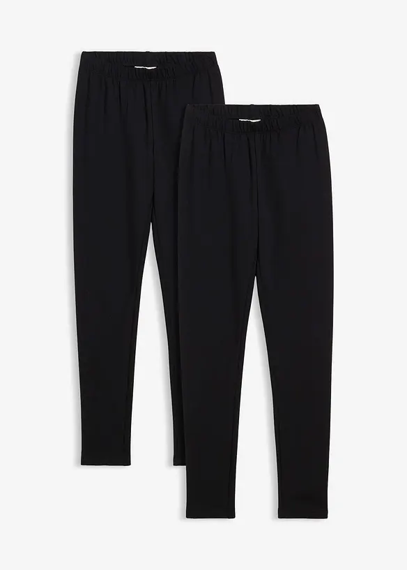 Lot de 2 leggings thermiques, bonprix