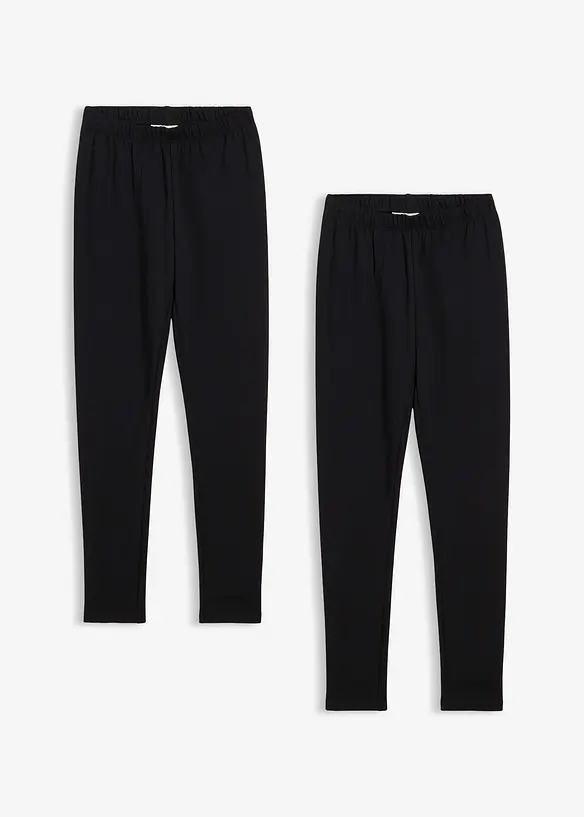 Lot de 2 leggings thermiques, bonprix