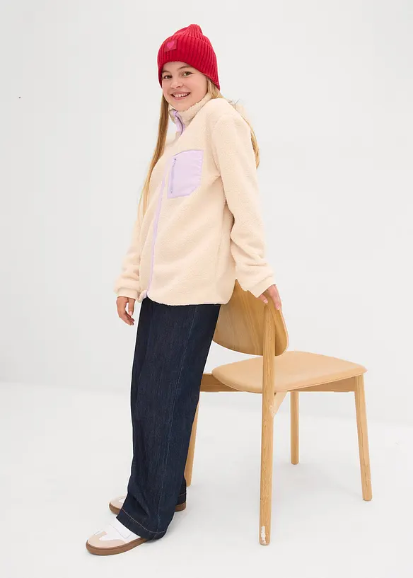 Veste en sherpa, bonprix