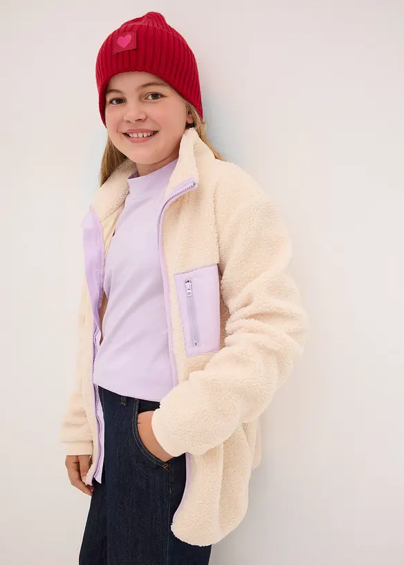 Veste en sherpa, bonprix