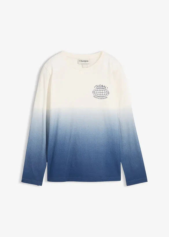 T-shirt manches longues 100% coton, bonprix