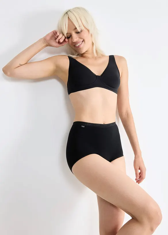 Lot de 4 slips Maxi Sloggi Basic+, Sloggi