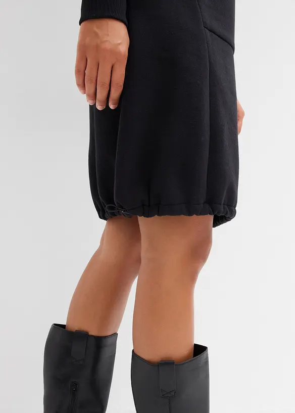 Robe sweat en coton m&eacute;lang&eacute;, bonprix