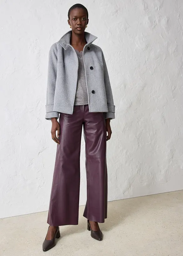 Veste en laine mélangée, bonprix