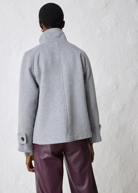 Veste en laine mélangée, bonprix