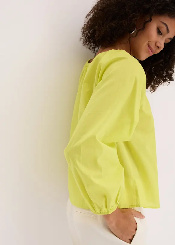 Blouse 100% coton, bonprix