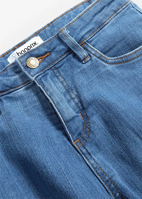 Jean skinny taille mi-haute, extensible, bonprix