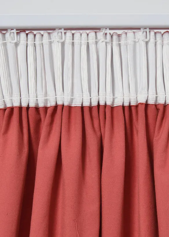 Rideau en velours de coton (1 pce), bonprix