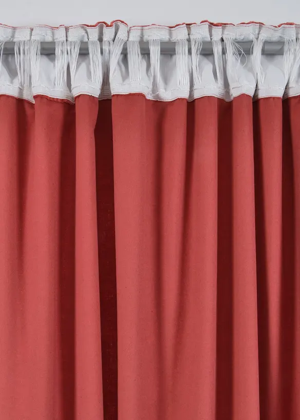 Rideau en velours de coton (1 pce), bonprix