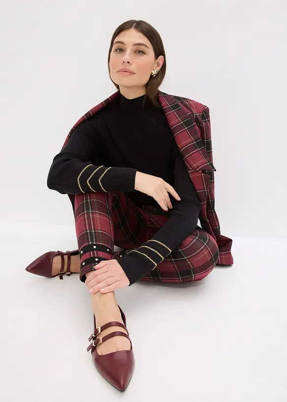 Jegging avec rivets dorés, bonprix