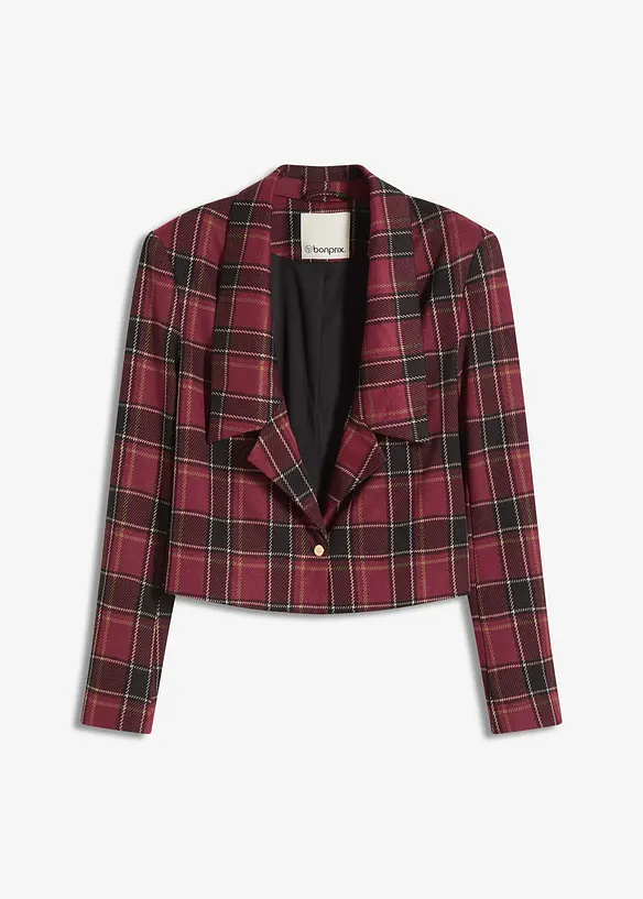 Blazer court avec bouton décoratif, bonprix
