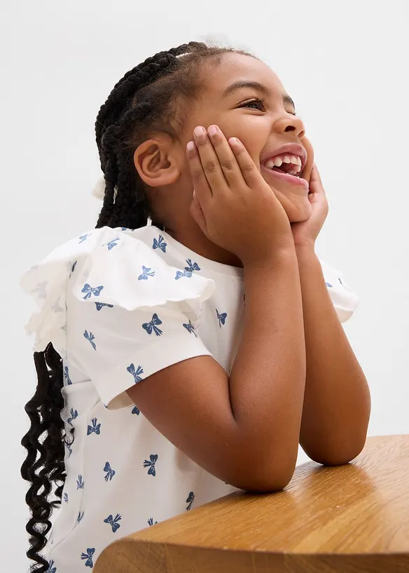 T-shirt en coton extensible, bonprix