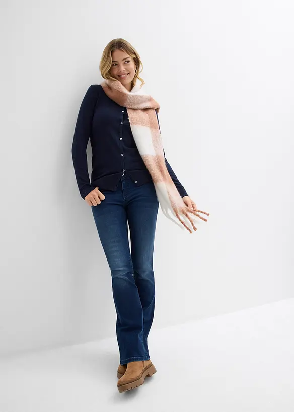 Gilet ajusté en fine maille, bonprix