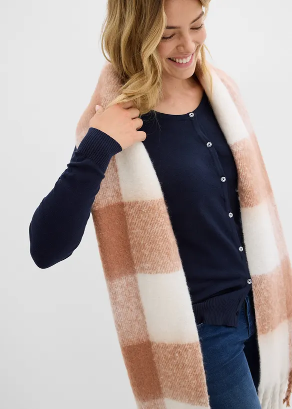 Gilet ajusté en fine maille, bonprix