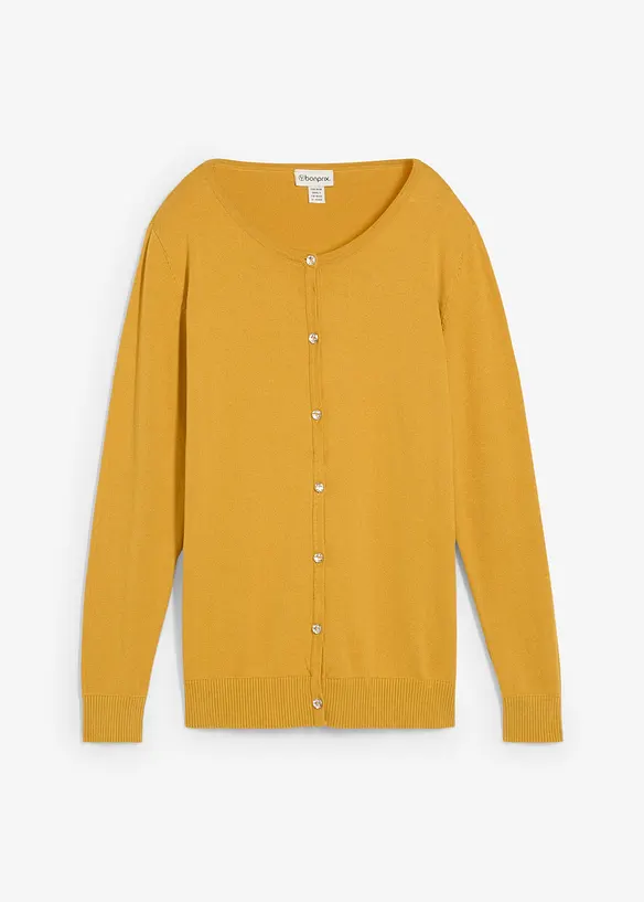 Gilet ajusté en fine maille, bonprix