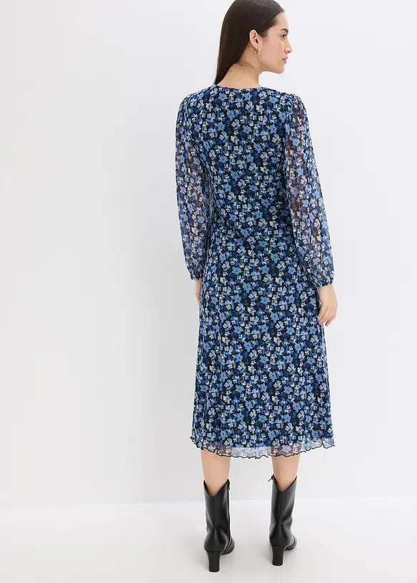 Robe midi en mesh, bonprix