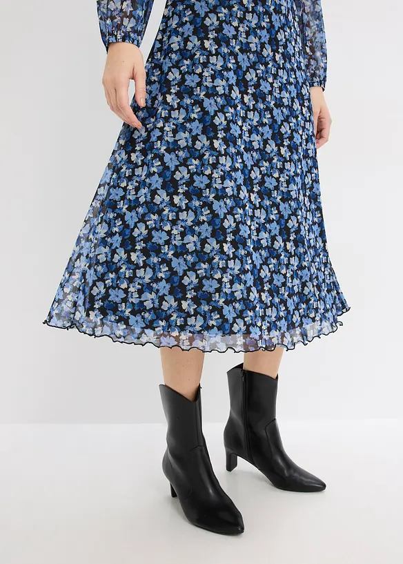 Robe midi en mesh, bonprix