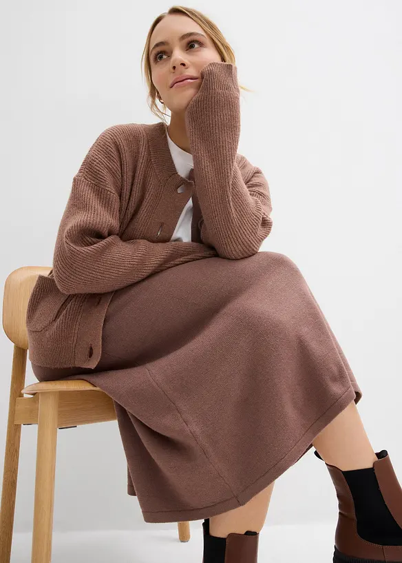 Jupe en maille, bonprix