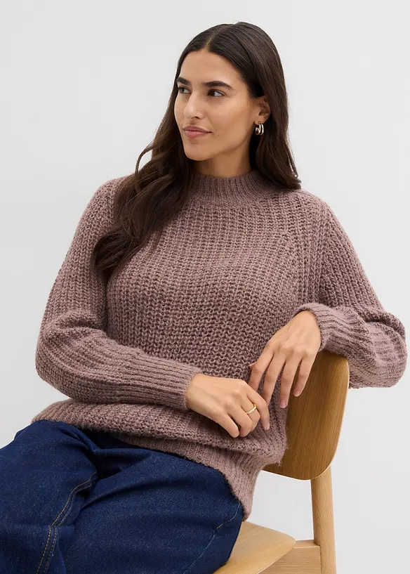 Pull en grosse maille, bonprix